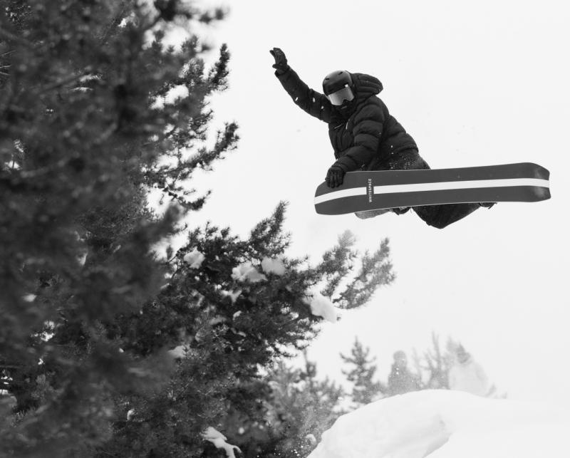 Shaun White floating a clean straight air in Aspen